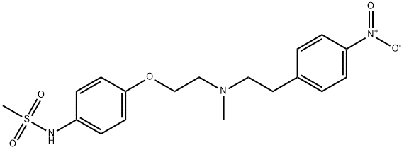 Dofetilide N`-Nitryl Impurity Structure