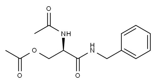 (R)-O-Acetyl-LacosaMide Structure