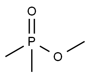 Phosphinic acid, P,P-dimethyl-, methyl ester Structure
