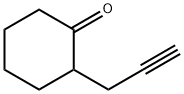 Cyclohexanone, 2-(2-propyn-1-yl)- Structure