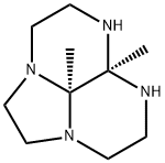 3H,6H-2a,5,6,8a-Tetraazaacenaphthylene, octahydro-5a,8b-dimethyl-, cis- Structure