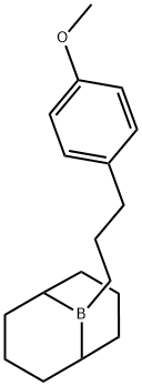 9-Borabicyclo[3.3.1]nonane, 9-[3-(4-methoxyphenyl)propyl]- Structure