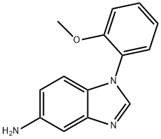 1-(2-methoxyphenyl)-1H-benzo[d]imidazol-5-amine Structure