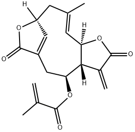 Isodeoxyelephantopin Structure