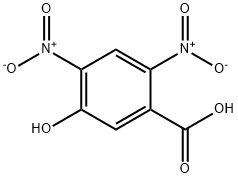 Benzoic acid, 5-hydroxy-2,4-dinitro- Structure