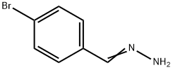 Benzaldehyde, 4-bromo-, hydrazone Structure