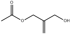 1,3-Propanediol, 2-methylene-, 1-acetate Structure