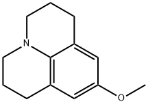 1H,5H-Benzo[ij]quinolizine, 2,3,6,7-tetrahydro-9-methoxy- Structure