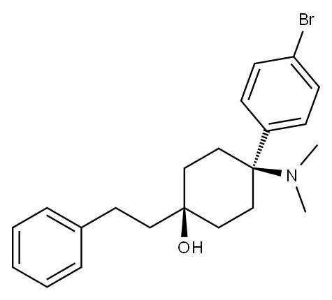 Bromadol Structure