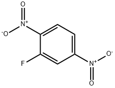 Benzene, 2-fluoro-1,4-dinitro- Structure
