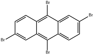 Anthracene, 2,6,9,10-tetrabromo- Structure