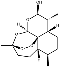 alpha-Dihydroartemisinin Structure