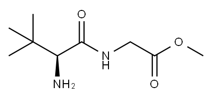 Glycine, 3-methyl-L-valyl-, methyl ester Structure
