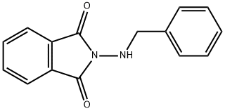 1H-Isoindole-1,3(2H)-dione, 2-[(phenylmethyl)amino]- Structure