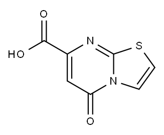 5H-THIAZOLO[3,2-A]PYRIMIDINE-7-CARBOXYLIC ACID, 5-OXO- Structure
