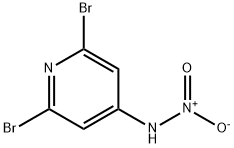 4-Pyridinamine, 2,6-dibromo-N-nitro- Structure
