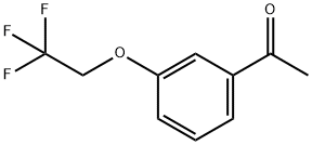 Ethanone, 1-[3-(2,2,2-trifluoroethoxy)phenyl]- Structure