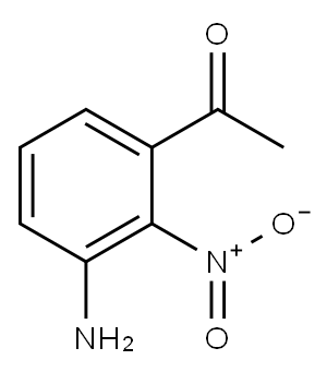 Ethanone, 1-(3-amino-2-nitrophenyl)- Structure