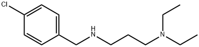 1,3-Propanediamine, N3-[(4-chlorophenyl)methyl]-N1,N1-diethyl- Structure