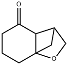 2H-3,7a-Methanobenzofuran-4(5H)-one, tetrahydro- Structure