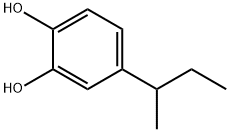 1,2-Benzenediol, 4-(1-methylpropyl)- Structure