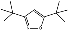 Isoxazole, 3,5-bis(1,1-dimethylethyl)- Structure
