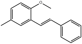 Benzene, 1-methoxy-4-methyl-2-(2-phenylethenyl)-, (E)- (9CI) Structure