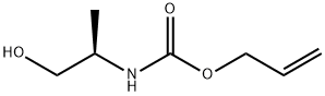 Carbamic acid, N-[(1R)-2-hydroxy-1-methylethyl]-, 2-propen-1-yl ester Structure