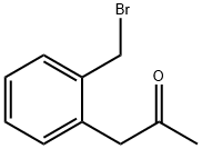 2-Propanone, 1-[2-(bromomethyl)phenyl]- Structure