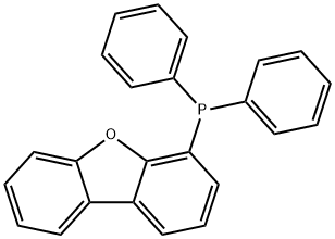 Phosphine, 4-dibenzofuranyldiphenyl- Structure