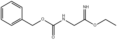Ethanimidic acid, 2-[[(phenylmethoxy)carbonyl]amino]-, ethyl ester Structure