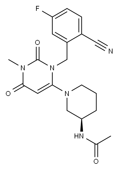 Trelagliptin Impurity 20 Structure