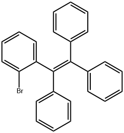 Benzene, 1-bromo-2-(1,2,2-triphenylethenyl)- Structure