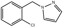 1-[(2-chlorophenyl)methyl]-1H-pyrazole Structure