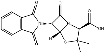 6β-Phthalimidopenicillanic Acid Structure
