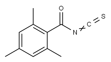 2,4,6-trimethylbenzoyl isothiocyanate Structure