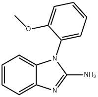 1H-Benzimidazol-2-amine, 1-(2-methoxyphenyl)- Structure