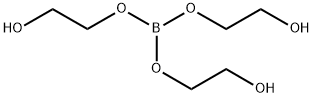 1,2-Ethanediol, 1,1',1''-triester with boric acid (H3BO3) Structure