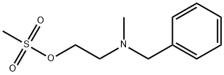 Ethanol, 2-[methyl(phenylmethyl)amino]-, 1-methanesulfonate Structure