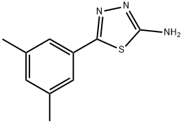 1,3,4-Thiadiazol-2-amine, 5-(3,5-dimethylphenyl)- Structure