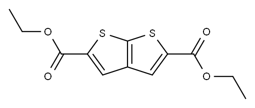 Thieno[2,3-b]thiophene-2,5-dicarboxylic acid, 2,5-diethyl ester Structure