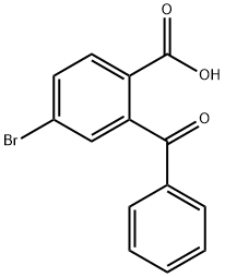 Benzoic acid, 2-benzoyl-4-bromo- Structure