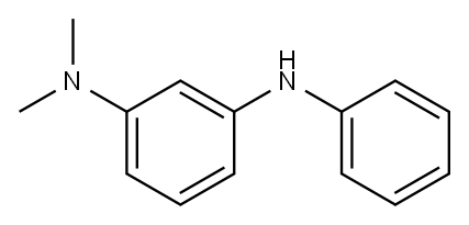 1,3-Benzenediamine, N1,N1-dimethyl-N3-phenyl- Structure