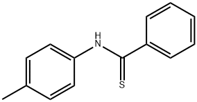 Benzenecarbothioamide, N-(4-methylphenyl)- Structure