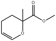 2H-Pyran-2-carboxylic acid, 3,4-dihydro-2-methyl-, methyl ester Structure