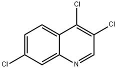Quinoline, 3,4,7-trichloro- Structure
