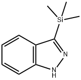 1H-Indazole, 3-(trimethylsilyl)- Structure