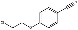 Benzonitrile, 4-(2-chloroethoxy)- Structure