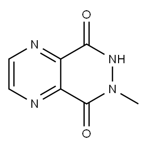 6-methyl-5H,6H,7H,8H-pyrazino[2,3-d]pyridazine-5,8-dione Structure