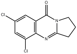 Pyrrolo[2,1-b]quinazolin-9(1H)-one, 5,7-dichloro-2,3-dihydro- Structure